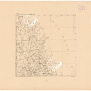 CARTA DIMOSTRATIVA DELLA COLONIA ERITREA - Foglio E.