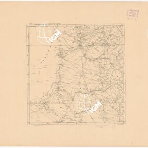 CARTA DIMOSTRATIVA DELLA COLONIA ERITREA - Foglio S.O.