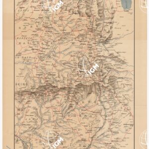 SCHIZZO DEL TEATRO DELLA GUERRA ITALO - ABISSINA