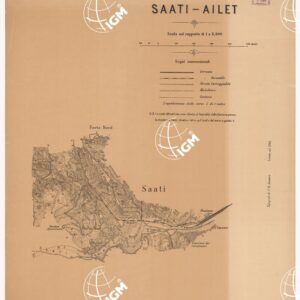 SAATI AILET (INGRANDIMENTO DI DUE FOGLI DELLA CARTA CON INV. 1843) - Foglio 1 (A)