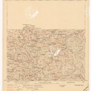 CARTA DELLA COLONIA ERITREA. I.G.M. - Foglio 4 - GHELEB