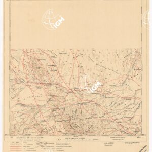 CARTA DELLA COLONIA ERITREA. I.G.M. - Foglio 5 - POZZI DI CANFER