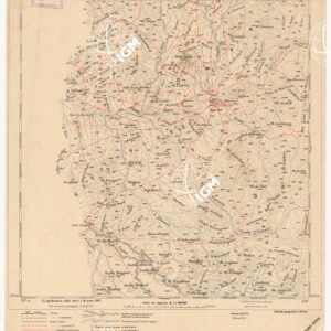 CARTA DELLA COLONIA ERITREA. I.G.M. - Foglio 8 - AGORDAT