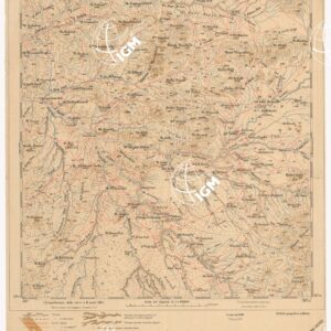 CARTA DELLA COLONIA ERITREA. I.G.M. - Foglio 9 - DEGA