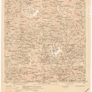 CARTA DELLA COLONIA ERITREA. I.G.M. - Foglio 18 - DE BAROA'