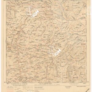 CARTA DELLA COLONIA ERITREA. I.G.M. - Foglio 20 - AFTA