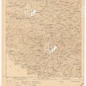 CARTA DELLA COLONIA ERITREA. I.G.M. - Foglio 23 TUCUL