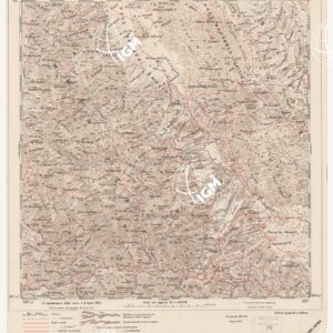 CARTA DELLA COLONIA ERITREA. I.G.M. - Foglio 28 - BUIA