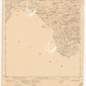 CARTA DELLA COLONIA ERITREA. I.G.M. - Foglio 32 - LOGGO SARDA