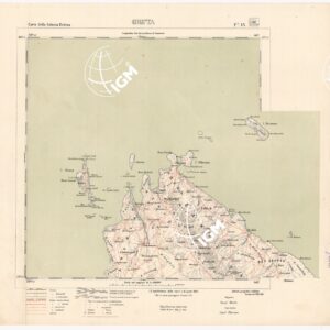 CARTA DELLA COLONIA ERITREA. I.G.M. - Foglio 14 - GRUTA