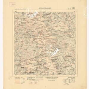 CARTA DELLA COLONIA ERITREA. I.G.M. - Foglio 25 - GODOFELASSI