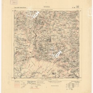 CARTA DELLA COLONIA ERITREA. I.G.M. - Foglio 26 - DIGSA