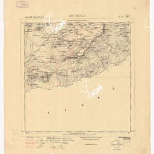 CARTA DELLA COLONIA ERITREA. I.G.M. - Foglio 31 - ADI QUALA