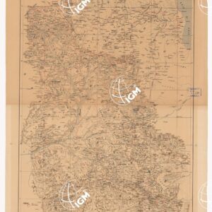 CARTA PROVVISORIA DELLA REGIONE COMPRESA FRA ASMARA - HALAI - ADIGRAT E ADUA