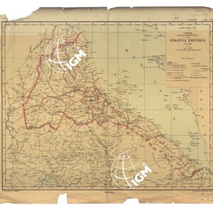 CARTA DELLA COLONIA ERITREA