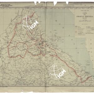 CARTA DELLA COLONIA ERITREA