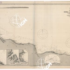 MEDITERRANEAN COAST - TRIPOLI AND EGYPT DERNAH TO RAS BULAOU AMMIRAGLIATO INGLESE - FOGLIO 1