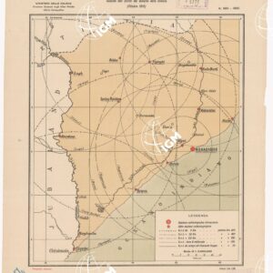 SCHIZZO DELLA RETE RADIOTELEGAFICA DELLA SOMALIA - Foglio 1 - Ottobre 1919