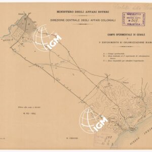 CAMPO SPERIMENTALE DI GENALE. PRIMO ESPERIMENTO DI COLONIZZAZIONE BIANCA