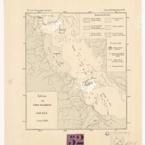 SCHIZZO DELLA ZONA VULCANICA DELL'AID.