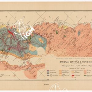 MISSIONE DELLA SOCIETÀ MINERARIA DELL'AFRICA ORIENTALE ITALIANA NELLA DANCALIA CENTRALE E MERIDIONALE. 
Dicembre 1919 - marzo 1920.