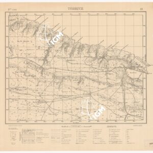 CARTA DELLA LIBIA - Foglio 1595 TOBRUCH II