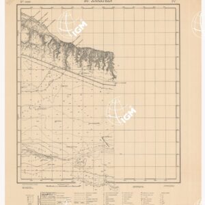CARTA DELLA LIBIA - Foglio 1696 BU ASSATEIN IV