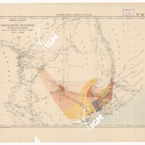 SOMALIA ITALIANA. POPOLAZIONE ESISTENTE NEI TERRITORI DI NUOVA OCCUPAZIONE