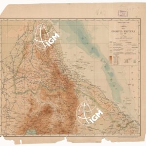 CARTA DELLA COLONIA ERITREA