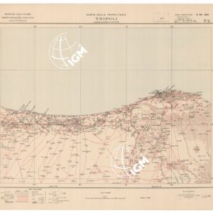CARTA DELLA TRIPOLITANIA - ZUARA, TRIPOLI, HOMS - Foglio 2