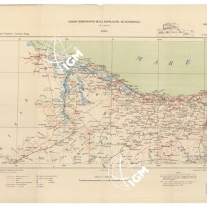 SCHIZZO DIMOSTRATIVO DELLA TRIPOLITANIA SETTENTRIONALE - Foglio I ZUARA