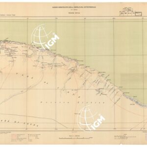 SCHIZZO DIMOSTRATIVO DELLA TRIPOLITANIA SETTENTRIONALE - Foglio VII REGIONE SIRTICA