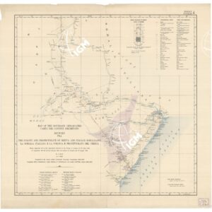 CARTA DEL CONFINE DELIMITATO FRA LA SOMALIA ITALIANA E LA COLONIA E PROTETTORATO DEL CHENIA - Foglio 4