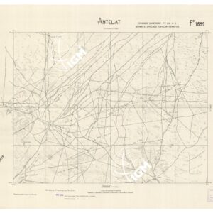 CARTA DELLA LIBIA - ANTELAT Foglio 1889