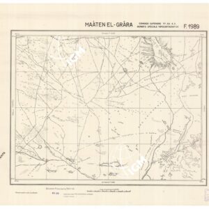 CARTA DELLA LIBIA - MAATEN EL-GRARA - Foglio 1989