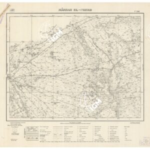 CARTA DELLA LIBIA - MARBAH EL CHERB - Foglio 2167