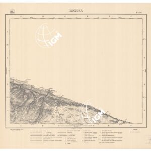 CARTA DELLA LIBIA - DERNA Foglio 1393