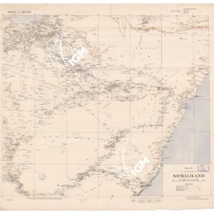 MAP OF A PORTION OF SOMALILAND - Foglio 1