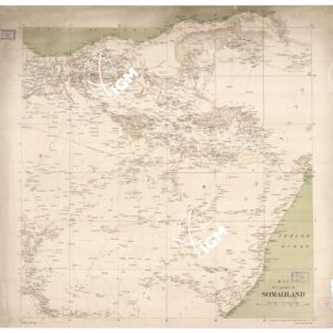 MAP OF A PORTION OF SOMALILAND - Foglio 1
