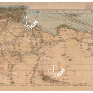 AFRICA SECTION CENTRAL SAHARA - CARTA DELLA TRIPOLITANIA