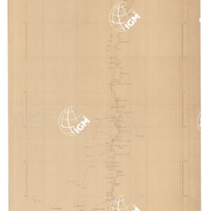 SOMALIA ITALIANA. L'UEBI SCEBELI DA AFGOI A BULOBURTI - Tavola 1