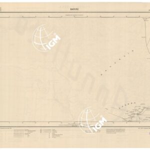 CARTA DIMOSTRATIVA DELLA SOMALIA ITALIANA. I.G.M. - Foglio 13 BARIRE