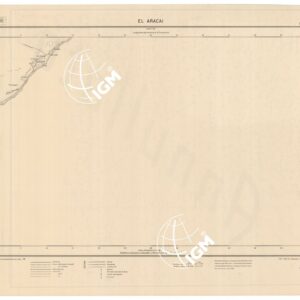 CARTA DIMOSTRATIVA DELLA SOMALIA ITALIANA. I.G.M. - Foglio 15 EL ARACAI