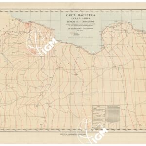 CARTA MAGNETICA DELLA LIBIA