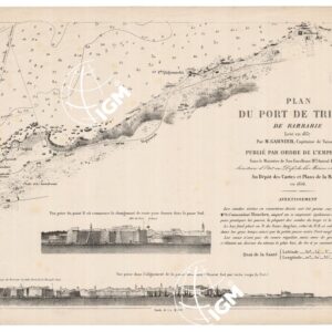 PLAN DU PORT DE TRIPOLI DE BARBARIE - Foglio 1