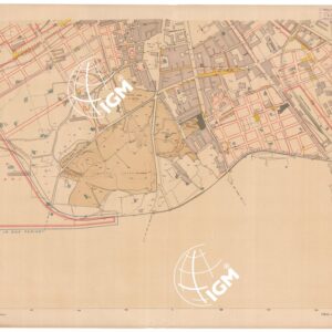 PIANO REGOLATORE DEFINITIVO DELLA CITTA' DI TRIPOLI -Tavola 9 - Foglio 8