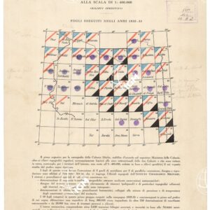 CARTA DIMOSTRATIVA DELLA LIBIA (TRIPOLITANIA) - QUADRO D'UNIONE