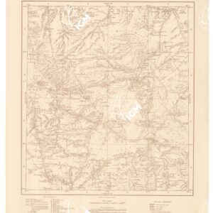 CARTA DIMOSTRATIVA DELLA LIBIA (TRIPOLITANIA) - ZELLA Foglio 19