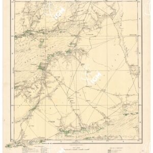 CARTA DIMOSTRATIVA DELLA LIBIA (TRIPOLITANIA) - SEBHA Foglio 27 14 A 1