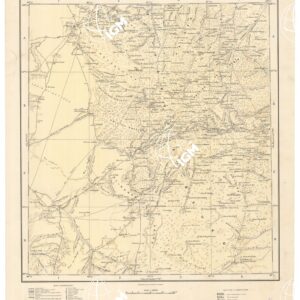 CARTA DIMOSTRATIVA DELLA LIBIA (TRIPOLITANIA) - EL FOGAHA Foglio 28 14 A 1